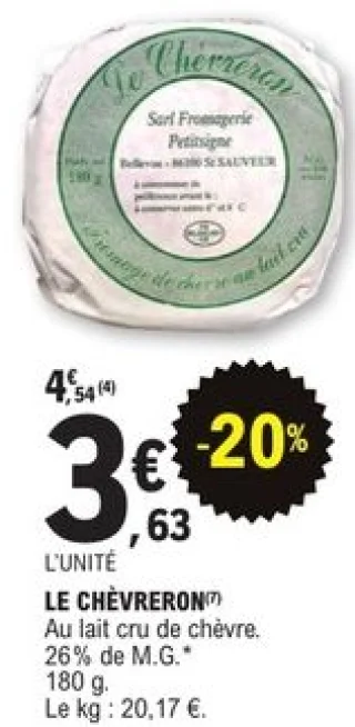 Le Chèvreron Fromagerie Petitsigne