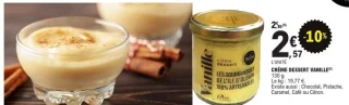 Crème dessert vanille Maison Marthe