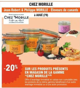 Gamme de produits CHEZ MORILLE