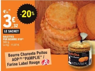 Galettes Pur Beurre x10 Les Délices de Mendès