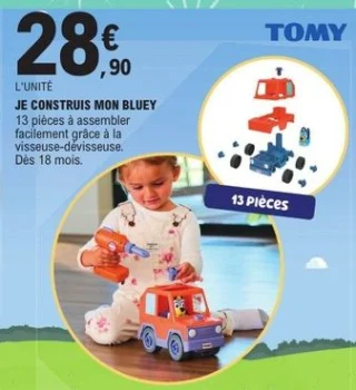 Je construis mon Bluey TOMY Toomies