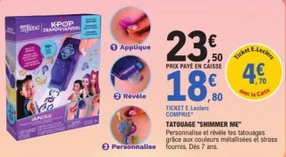 Tatouage Shimmer Me K-Pop Demon Hunters