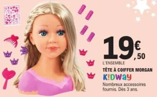 Tête à coiffer Morgan K!Dway