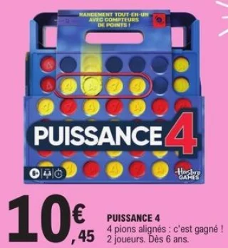 Jeu de société Puissance 4 Hasbro Gaming