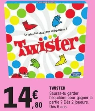Jeu de société Twister Hasbro Gaming