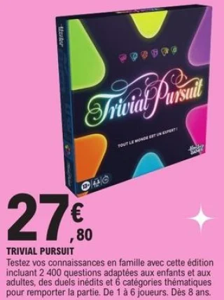 Trivial Pursuit Hasbro Gaming