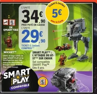 LEGO Smart Play: L'Attaque du AT-ST™ sur Endor