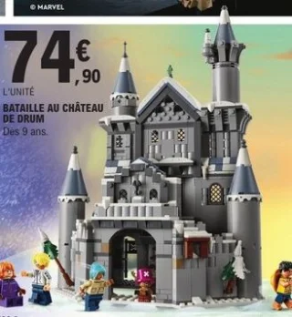 LEGO Netflix One Piece Bataille au Château de Drum