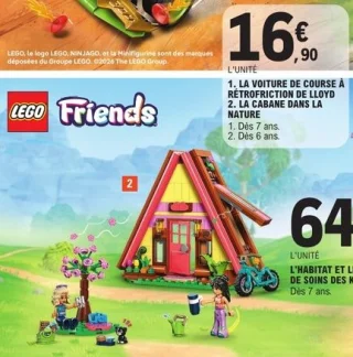 LEGO Friends - La cabane dans la nature