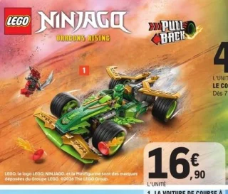 LEGO Ninjago - La voiture de course à rétrofriction de Lloyd