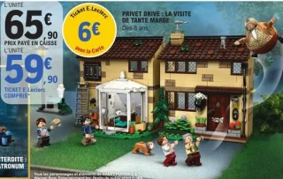 LEGO Harry Potter - Privet Drive : La visite de tante Marge