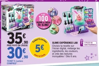 Slime Expérience Lab Canal Toys