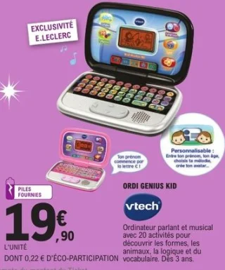 Ordi Genius Kid Vtech
