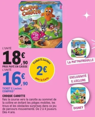 Jeu de société Croque-Carotte Ravensburger