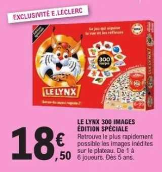 Educa Le Lynx 300 images Édition Spéciale
