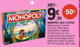 Monopoly Lilo & Stitch