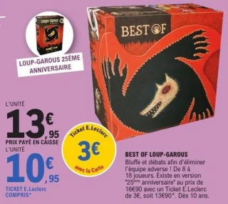 Jeu d'ambiance Best of Loup-Garous