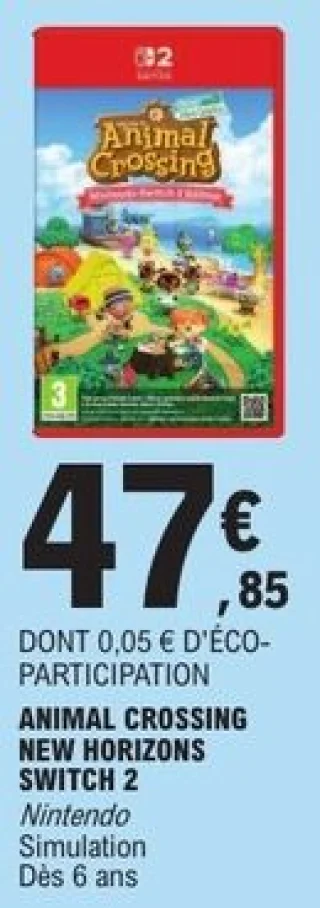 Animal Crossing New Horizons Nintendo Switch 2