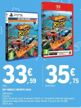 Hot Wheels Infinite Rush PS5 / Switch 2