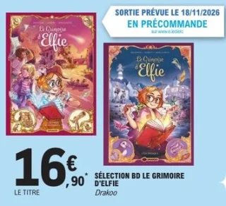 Sélection BD Le Grimoire d'Elfie - Drakoo