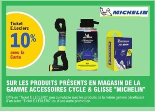 Accessoires cycle & glisse Michelin
