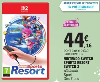 NINTENDO SWITCH SPORTS RESORT SWITCH 2