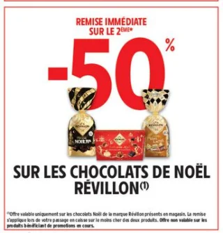 Chocolats de Noël Révillon