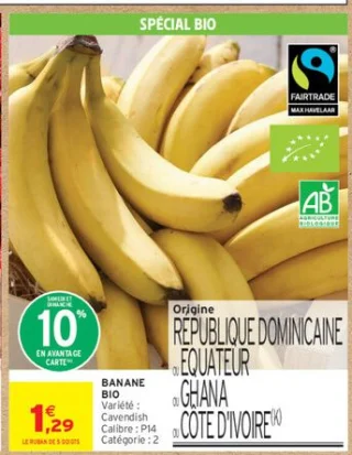 Banane Bio Cavendish