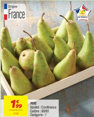 Poire Conférence Origine France
