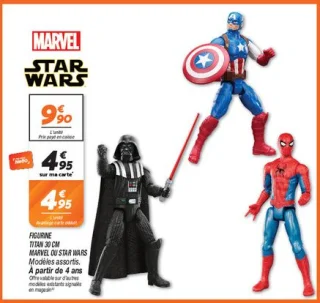 Figurine titan 30 cm marvel ou 