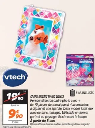 Cadre mosaic magic lights