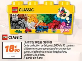 La boite de briques creatives