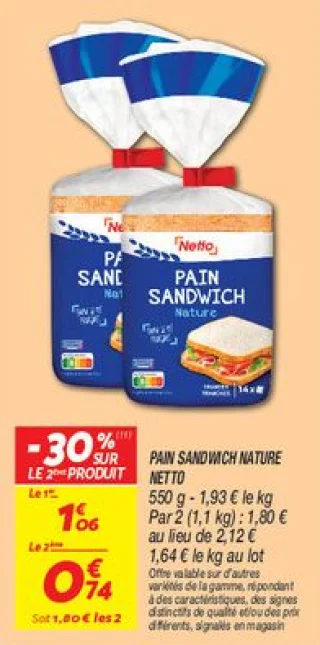 Pain sandwich  nature