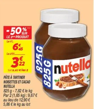 Pâte à tartiner noisettes et cacao