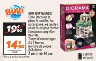 Book nook fleuriste