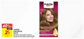 Coloration blond foncé 500