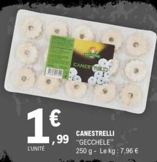 Biscuits Canestrelli Gecchele