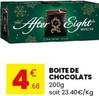 Boîte de chocolats After Eight