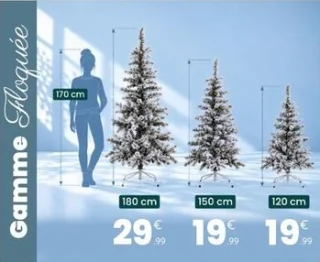 Sapin Gamme Floquée