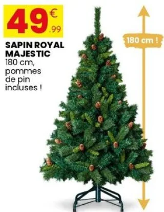 Sapin Royal Majestic 180 cm
