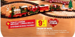 Train de Noël 236 cm