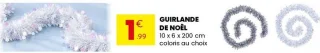 Guirlande de Noël 10 x 6 x 200 cm