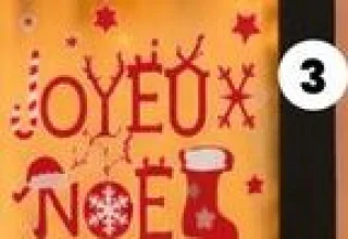 Sticker Joyeux Noël 40 cm