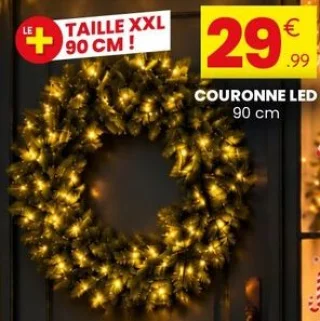Couronne LED 90 cm
