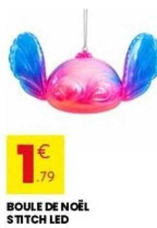 Boule de Noël Stitch LED