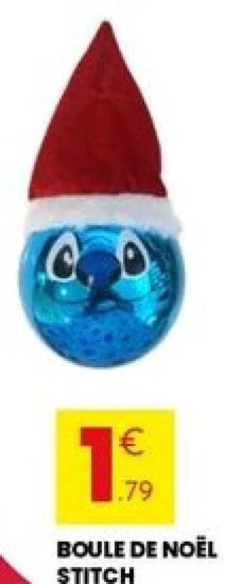 Boule de Noël Stitch