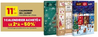 Calendrier de l'Avent Nestlé (After Eight, Les Recettes de l'Atelier...)