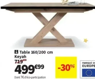 Table 160/200 cm Keyah