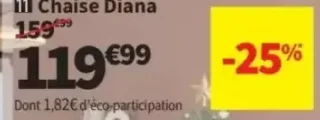 Chaise Diana