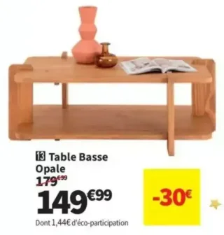 Table Basse Opale